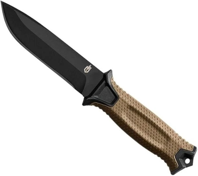 Gerber StrongArm Fixed Blade Knife Plain Edge Coyote Brown
