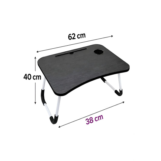 Portable Folding Laptop Bed Table – Foldable Lap Desk for Bed, Study & Breakfast