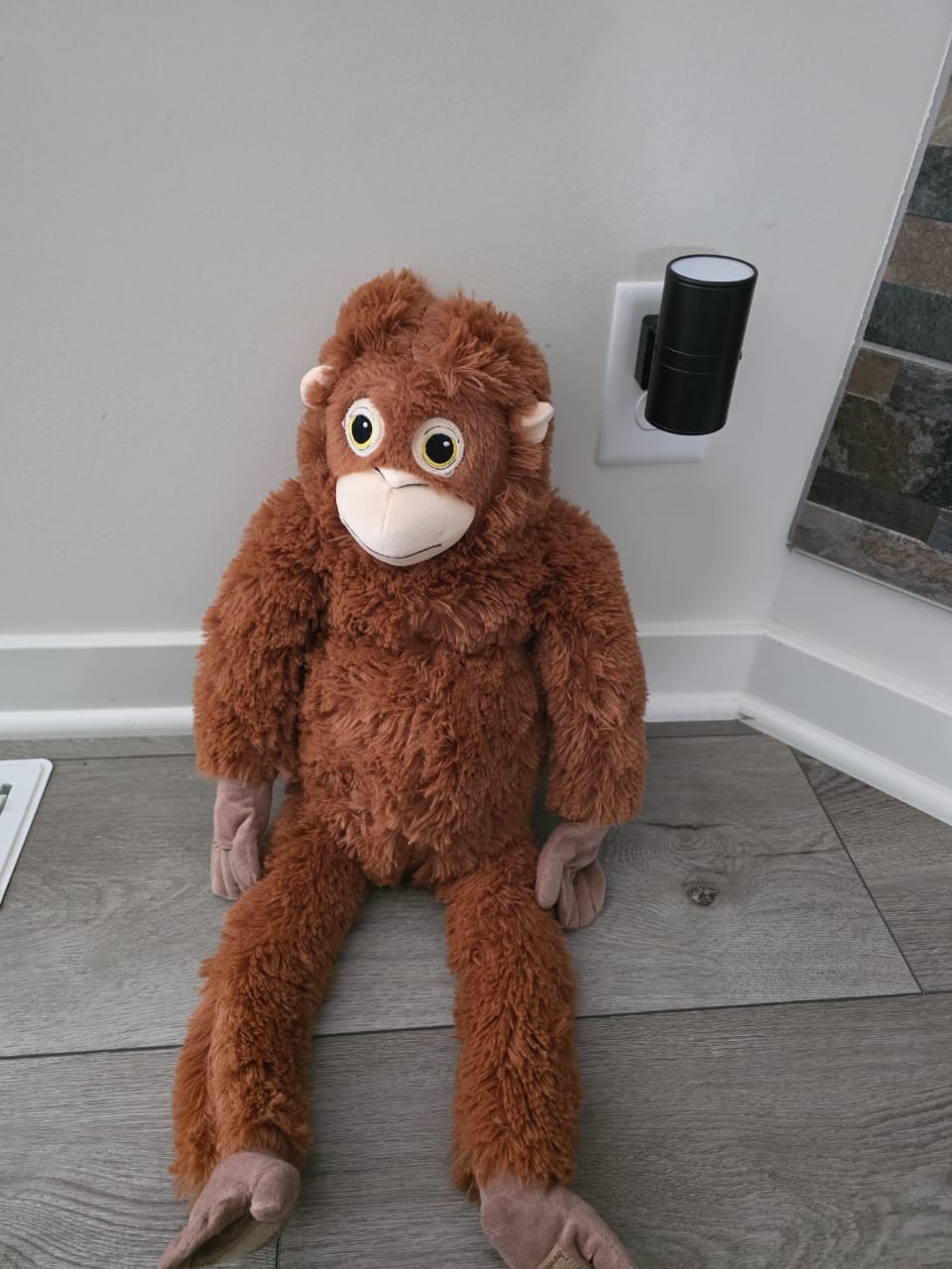 Brown Plush Monkey Stuffed Animal | Soft Cuddly Plush Toy for Kids