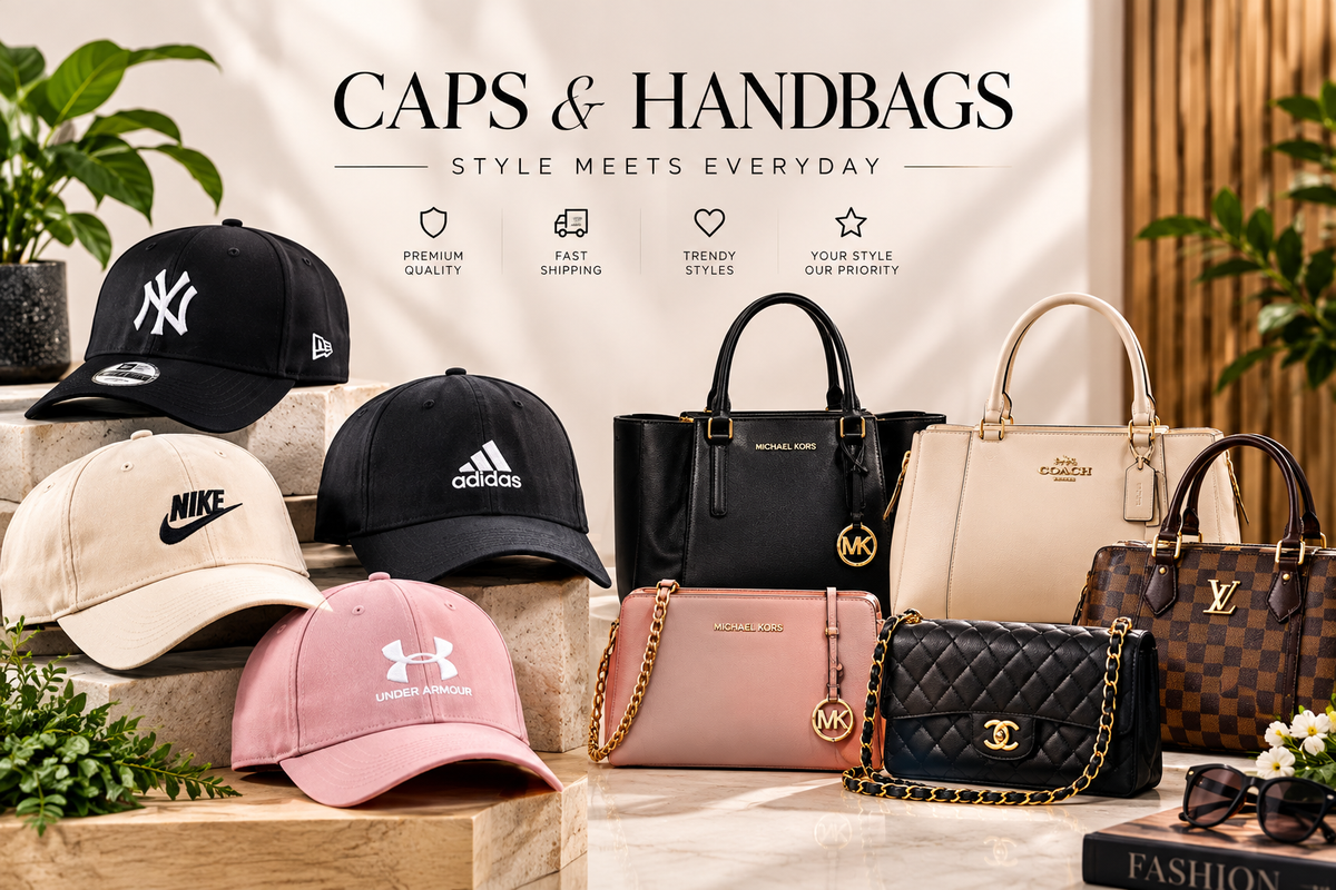 Caps And Hand bags