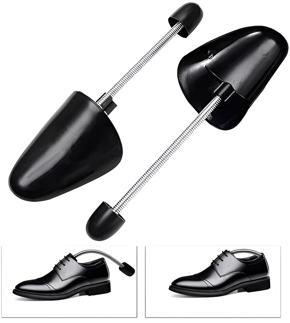 Shoe Tree Set – Adjustable Shoe Shaper & Stretcher for Men's Footwear Care