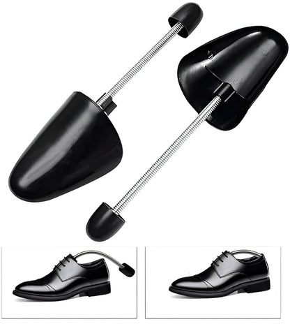 Shoe Tree Set – Adjustable Shoe Shaper & Stretcher for Men's Footwear Care