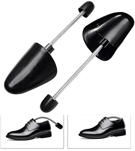 Shoe Tree Set – Adjustable Shoe Shaper & Stretcher for Men's Footwear Care