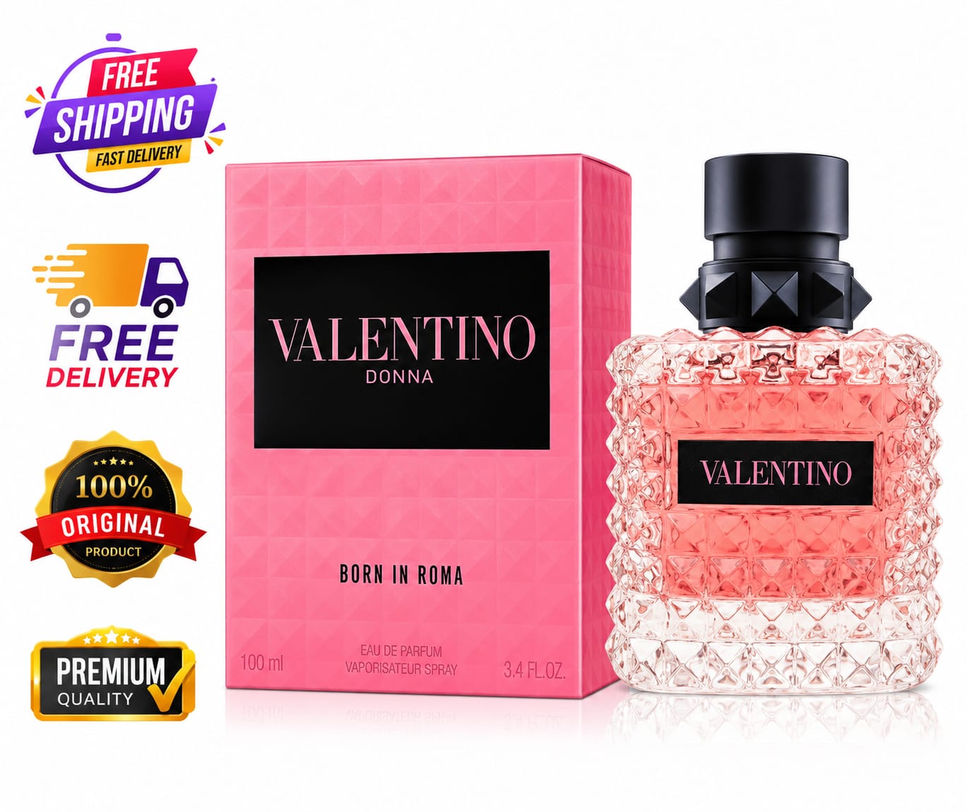 Valentino Donna Born In Roma Perfume 3.4oz