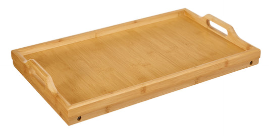 Bed Tray Table with Folding Legs & Handles – Breakfast Serving Tray