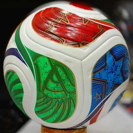 TRIONDA Premium Size 5 Soccer Ball Thermal Bonded PU Football