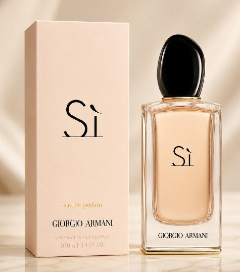 Giorgio Armani Si Eau de Parfum Spray 3.4oz/100ml,