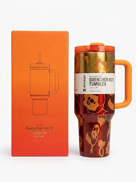 Stanley Quencher H2.0 40 OZ Red Floral Tumbler | Vacuum Insulated Travel Mug